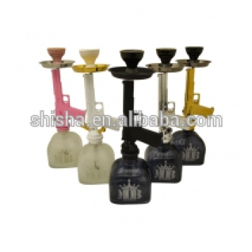 new design most popular ak47 hookah small pistol hookah